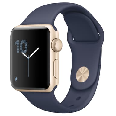 Apple Watch Series 2 Sport 38 mm (gull alu/blå reim)