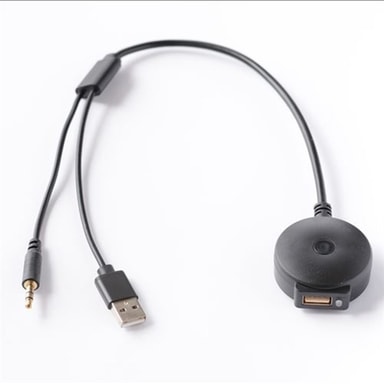 Universell Bil Bluetooth Adapter Stereo AUX USB Elkjøp