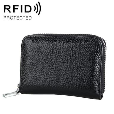 Lommebok glidelås RFID