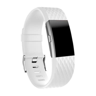 Armbånd Fitbit Charge 2 - hvit Small