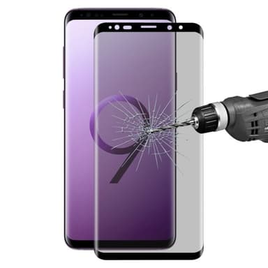 Sekretess Skjermbeskyttelse / Displaybeskyttelse for Samsung Galaxy S9+ med herdet glass