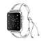 Armbånd Metall V til Apple Watch 38mm -Sølv