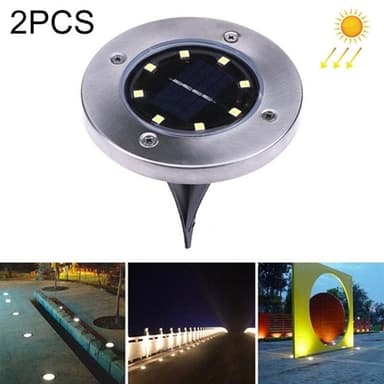 LED-belysning Sollcelle for Veranda & Hage 2-pk