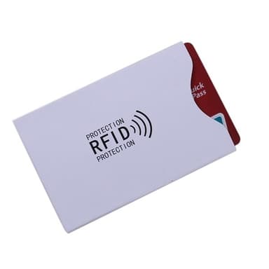 RFID beskyttelsesfutteral til et bankkort
