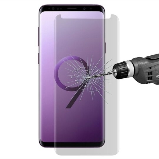 Sekretess Skjermbeskyttelse / Displaybeskyttelse for Samsung Galaxy S9 med herdet glass