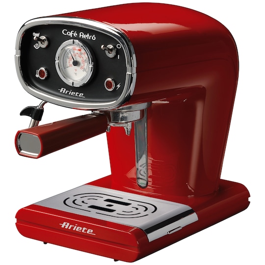 Ariete Café Retro kaffemaskin 138830 (rød)