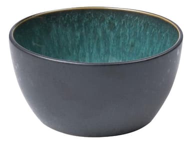 Bitz skål dia.14 cm svart/grønn