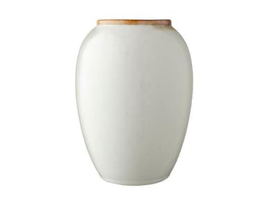 Bitz vase 20 cm krem