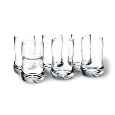 Holmegaard future drammeglass klar 6,0 cl 6 stk.