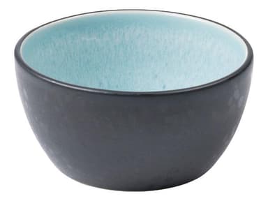 Bitz skål dia.10 cm svart/lyseblå