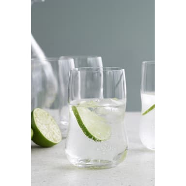 Holmegaard future glass klar 37cl 4 stk