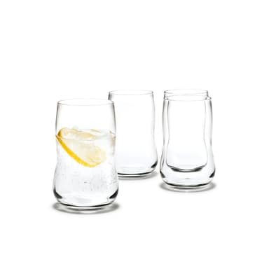 Holmegaard future glass klar 37cl 4 stk