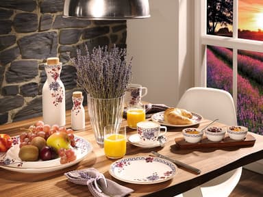 Villeroy & boch artesano provençal lavendel flat plate floral 27cm