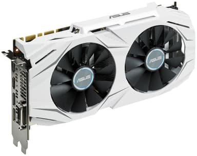 Asus Dual GeForce GTX 1070 OC grafikkort (8 GB)