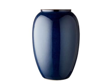 Bitz vase 50 cm blå