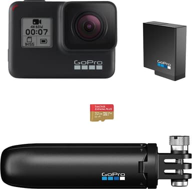 GoPro Hero 7 Black actionkamera med utstyrspakke