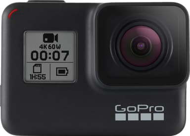 GoPro Hero 7 Black actionkamera med utstyrspakke