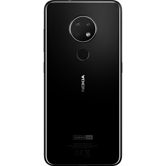 Nokia 6.2 smarttelefon 4/64 GB (sort)