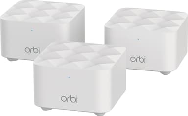 Netgear Orbi RBK13 AC1200 dual-band mesh WiFi-system (3-pakning)
