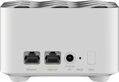 Netgear Orbi RBK12 AC1200 dual-band mesh WiFi-system (2-pakning)