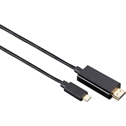 Hama USB-C - HDMI Ultra HD-kabel (1,8 m)