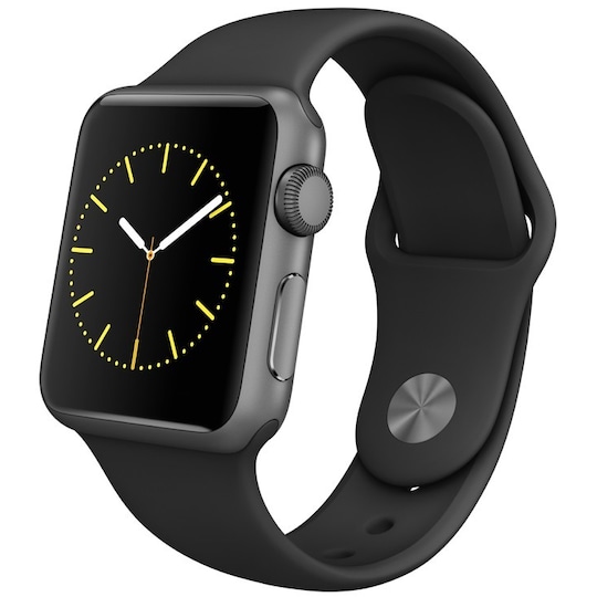 Apple Watch 42 mm alu kasse m/sportsrem (stellar grå)