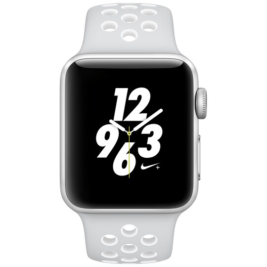 Apple Watch Series 2 Nike+ 38 mm (sølv alu/hvit)