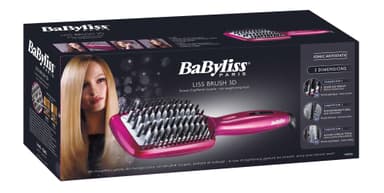 BaByliss Liss Brush rettebørste HSB100E (rosa)