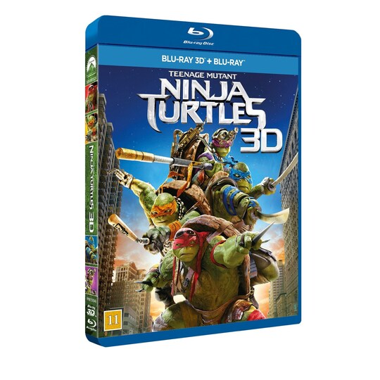 Teenage Mutant Ninja Turtles (3D Blu-ray + Blu-ray)