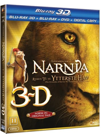 Narnia: Reisen til det ytterste hav (3D Blu-ray)
