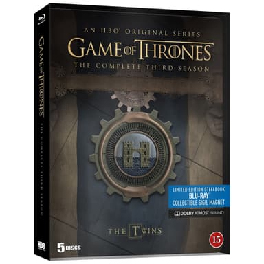 Game of Thrones - Sesong 3 Steelbook (Blu-ray)