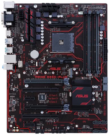 Asus Prime B350-Plus hovedkort