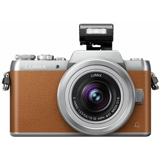 Panasonic Lumix DMC-GF7 kompakt systemkamera (brun)