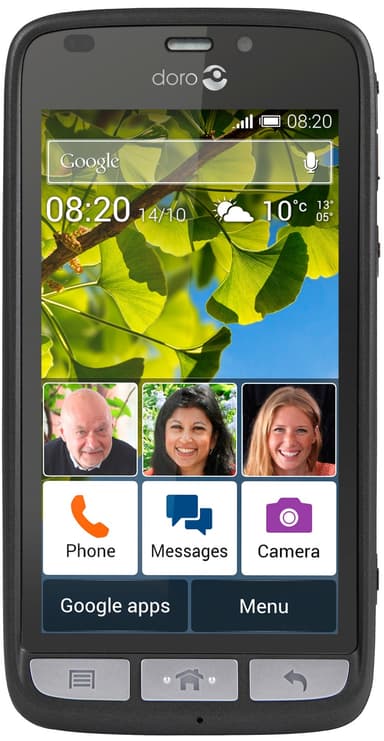 Doro Liberto 820 smarttelefon (sort)