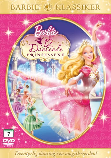 Barbie og De 12 Dansende Prinsessene (DVD)