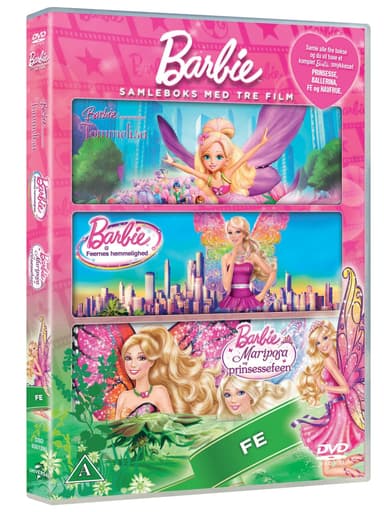 Barbie: Fe samleboks (DVD)