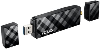 Asus USB-AC56 WiFi-ac adapter (sort)