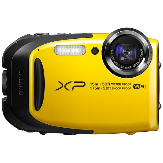 Fujifilm FinePix XP80 kompaktkamera (gul)