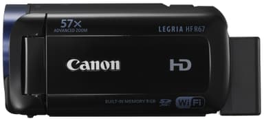 Canon Legria HF R67 videokamera (sort)