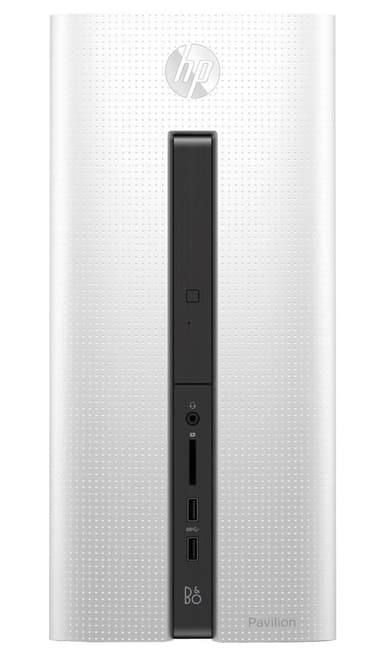 HP Pavilion 550-201no stasjonær PC (hvit)