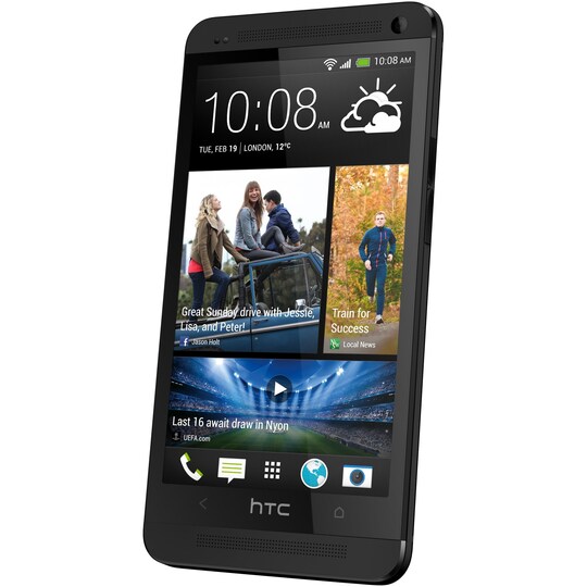 HTC One smarttelefon (sort)