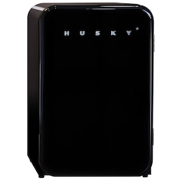 Husky Retro 130 kjøleskap (sort)