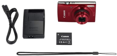 Canon Ixus 180 kompaktkamera (rød)