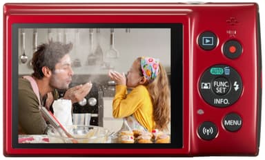 Canon Ixus 180 kompaktkamera (rød)