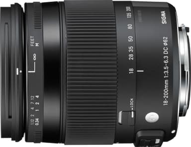 Sigma Contemporary AF 18-200 mm DC Macro OS HSM objektiv