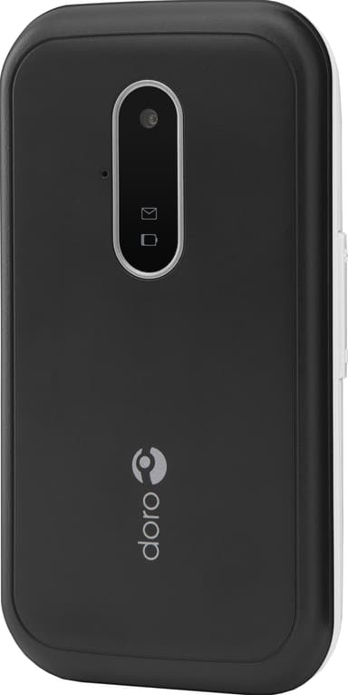 Doro 6621 mobiltelefon (sort/hvit)