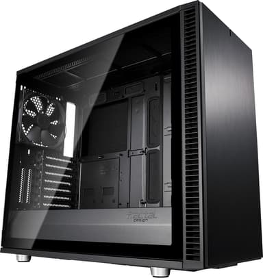Fractal Design Define S2 PC-kabinett (sort/mørkt glass)