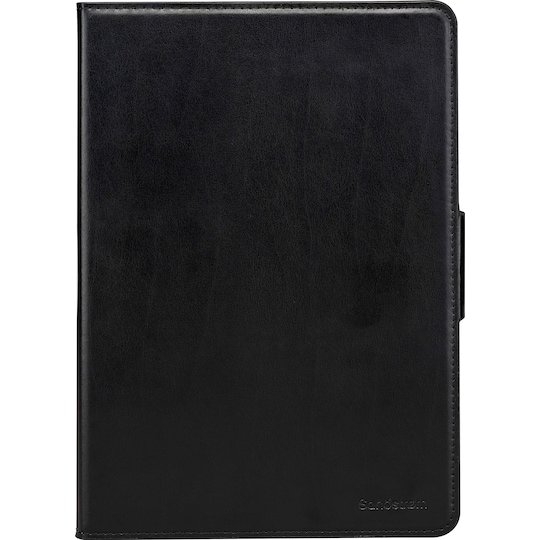Sandstrøm iPad 10,2" foliodeksel i skinn (sort)