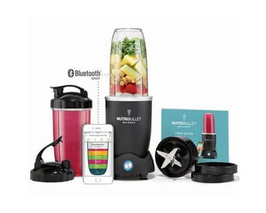 NutriBullet Balance 1200W (Black, 9 deler, Mixer/Blender) Elkjøp