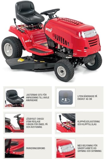 MTD 96 Hagetraktor